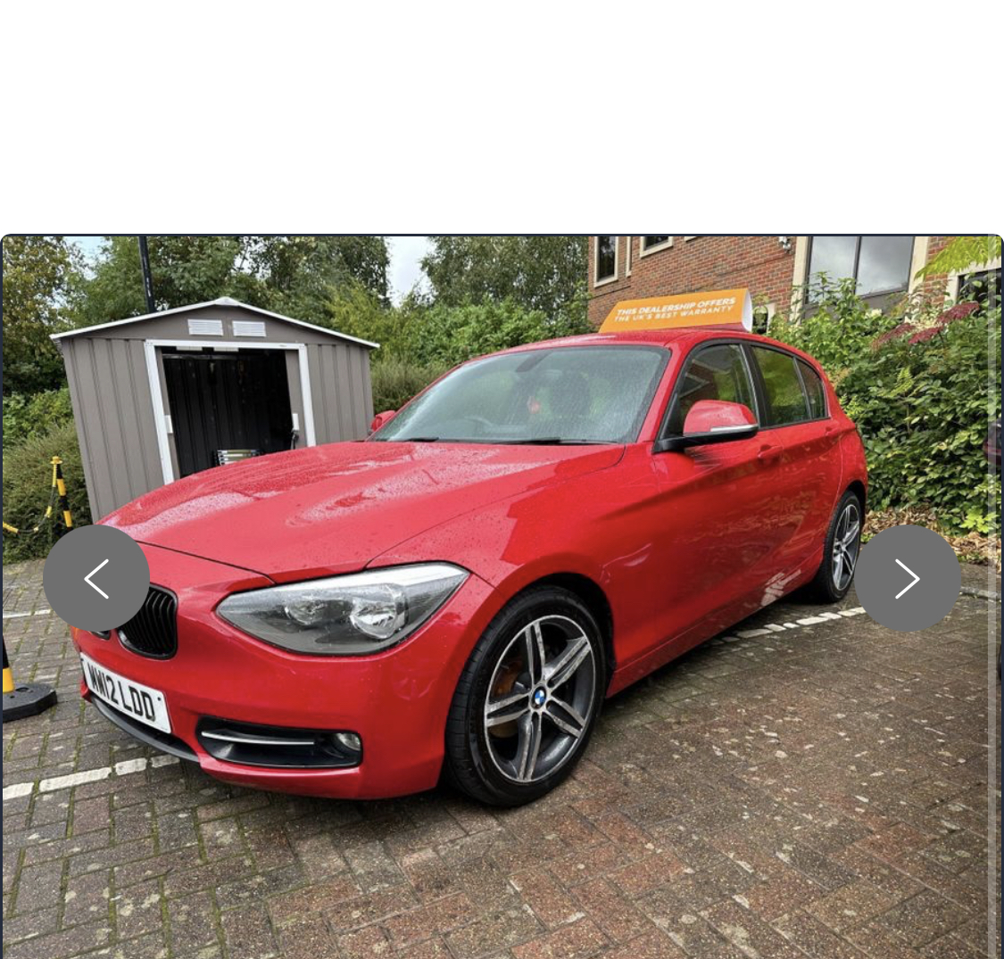 2012 BMW 1 Series